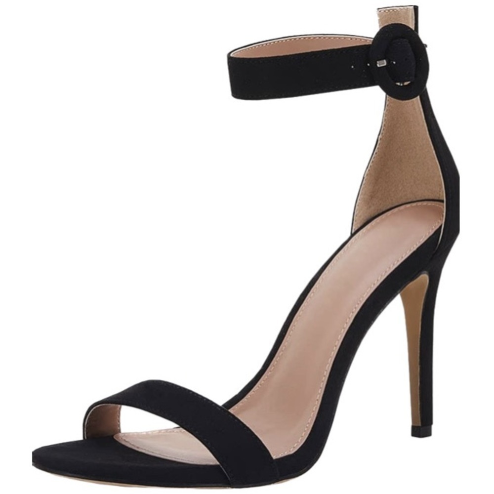 Vetaste Open  Toe Ankle Strap Heels